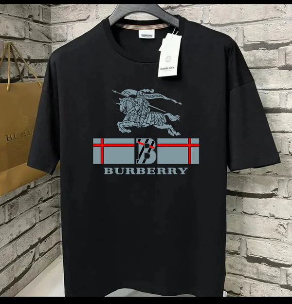 Burberry Black Men's Cotton T-Shirt